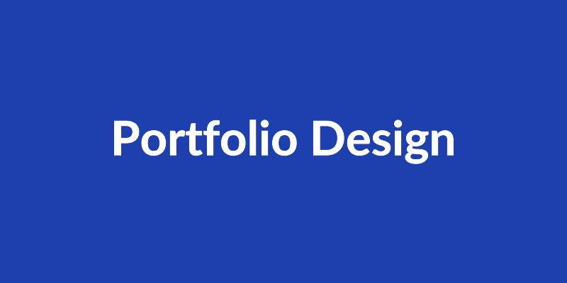 Portfolio Design